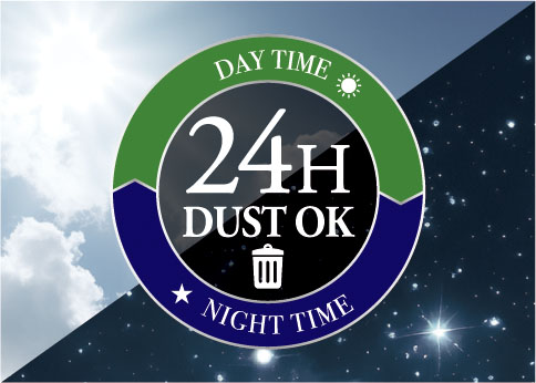 24時間ゴミ出し可能