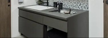 ドレッサー付きの洗面台