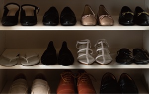 高効率な靴収納