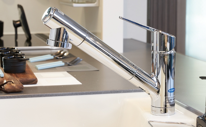 浄水機能付ハンドシャワー水栓※1