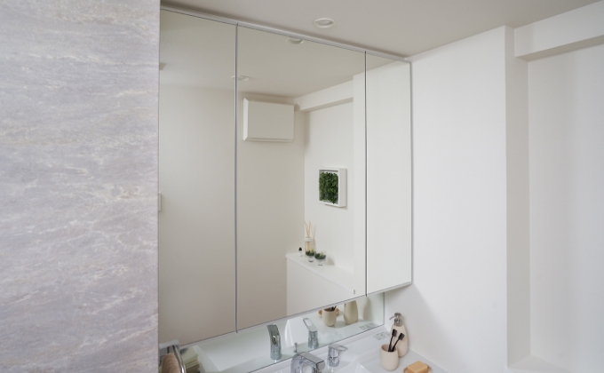 くもり止めヒーター付ミラー