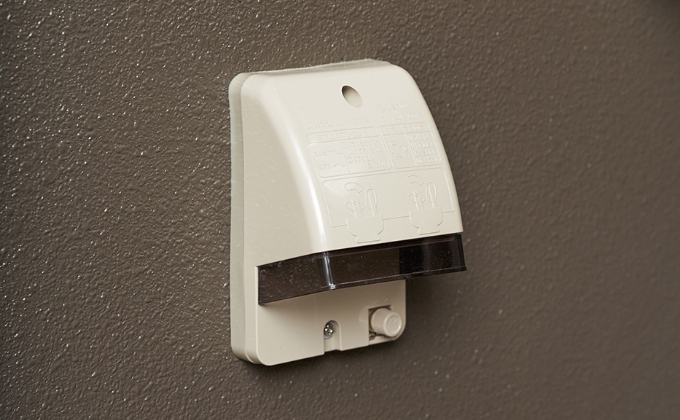 防水コンセント