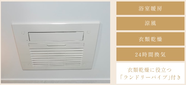 ガス温水浴室暖房乾燥機「ミストカワック」