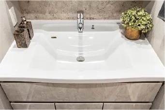 人造大理石天板カウンター