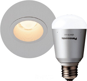 エコ仕様のLEDライト使用