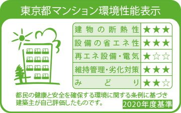 東京都マンション環境性能表示