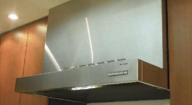 ステンレス製レンジフード［整流板付］