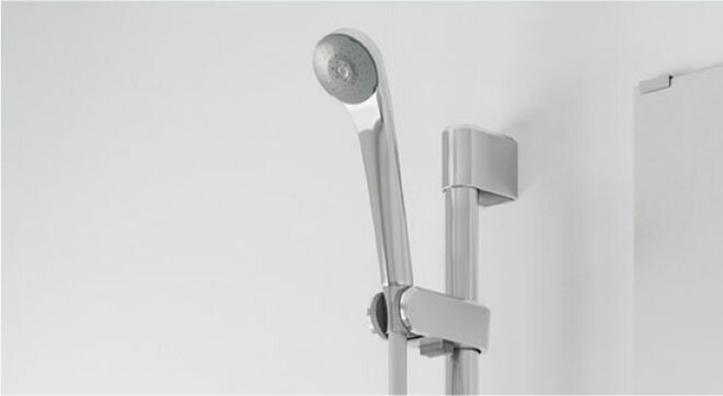 シャワーフック付き握りバー