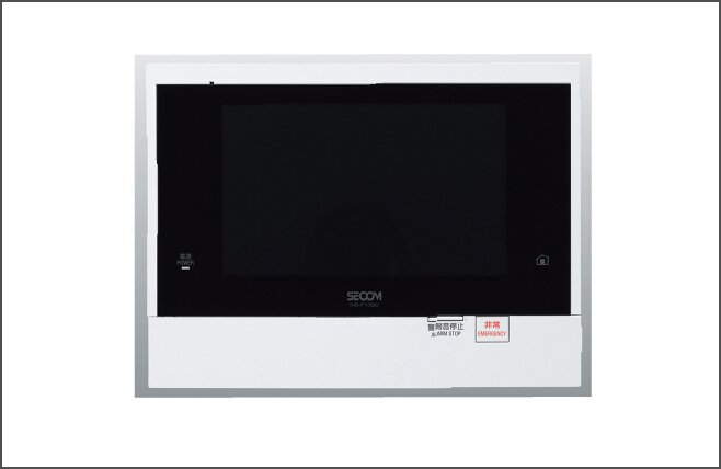 カラーモニター付インターホン親機