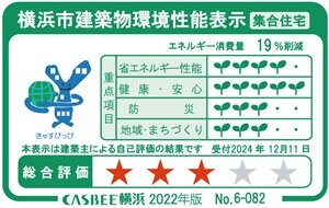 横浜市建築物環境性能表示