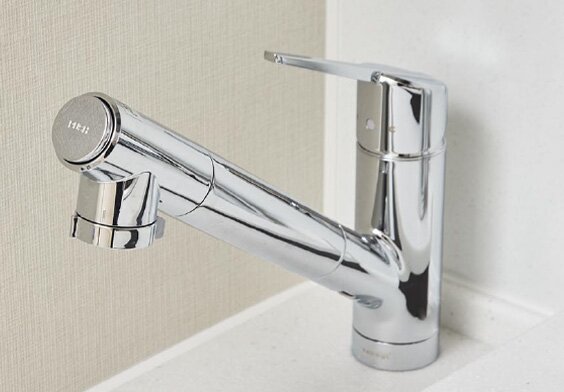 浄水器一体型ハンドシャワー水栓