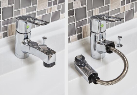 シングルレバーシャワー混合水栓