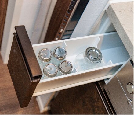 コンロ横小引き出し