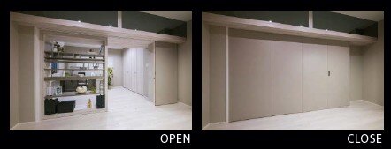 TOKIDOKI KABE
ときどき壁（引戸タイプ）オプション