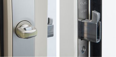 鎌付デッドボルト・防犯サムターン