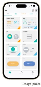 スマートホーム統合アプリ『HomeLink』。