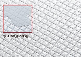 水はけが良くお掃除も簡単なカラリ床