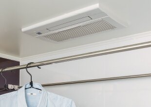 浴室暖房や衣類の乾燥に使える浴室暖房換気乾燥機