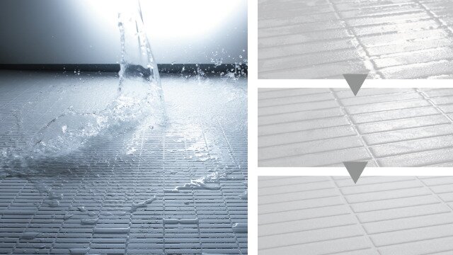 フラッグストーンフロア