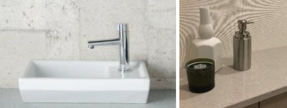 陶器ボウルの手洗器