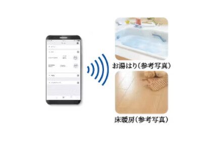外出先からのガス機器操作