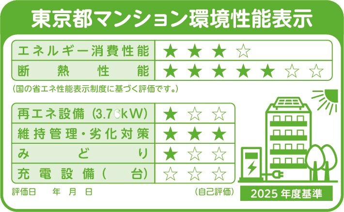 東京都マンション環境性能表示