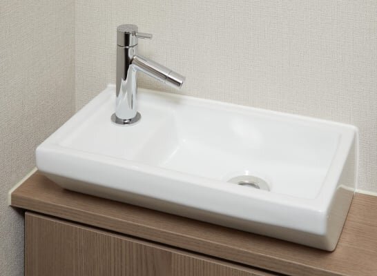 手洗いカウンター付トイレ