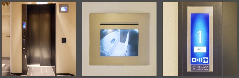 エレベーターモニター