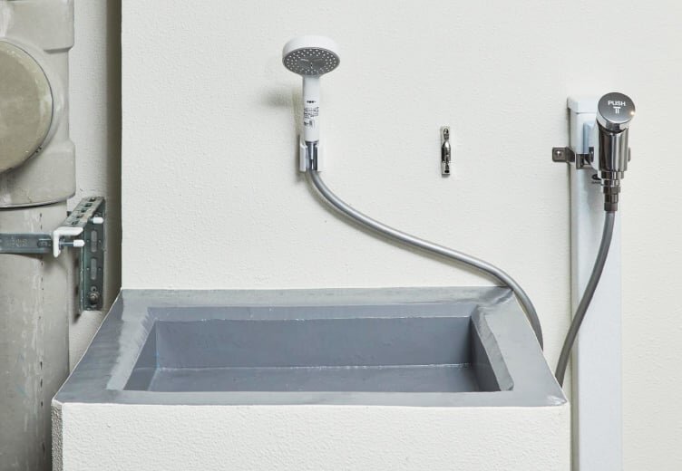 ペット足洗い場