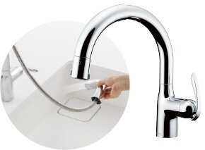 グースネック水栓