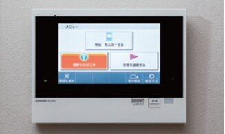 ハンズフリーテレビモニター付きインターホン