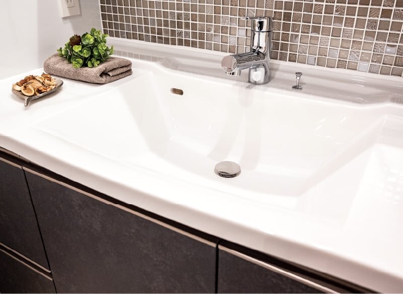 ボウル一体型カウンター