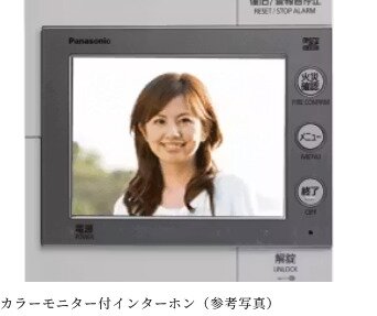カラーモニター付インターホン
