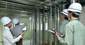 工事段階での工程内検査の実施