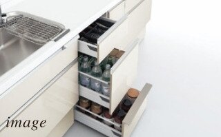 センタースライド収納