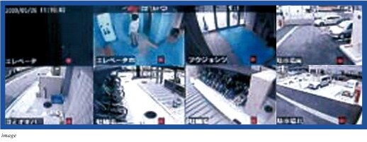 防犯モニターを設置