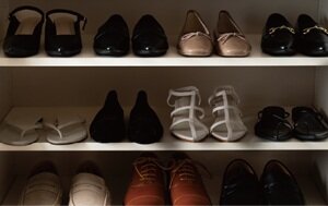 高効率な靴収納