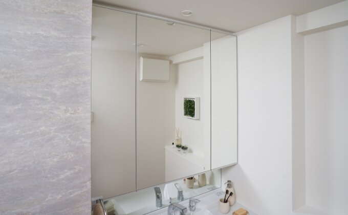 くもり止めヒーター付ミラー