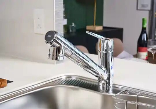 蛇口一体型浄水器付