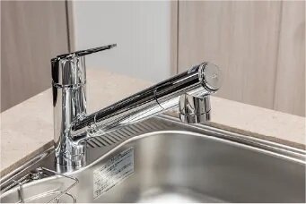 浄水器内蔵ハンドシャワー