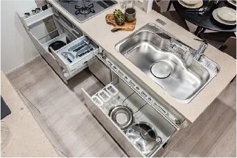 ブルモーション機能付収納