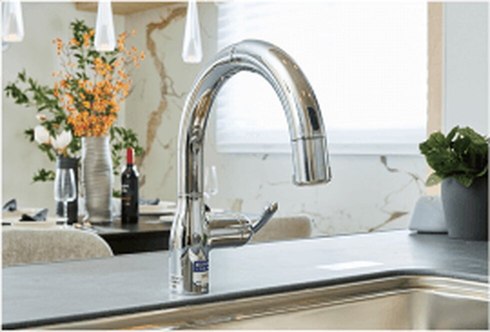 浄水機能付きハンドシャワー水栓