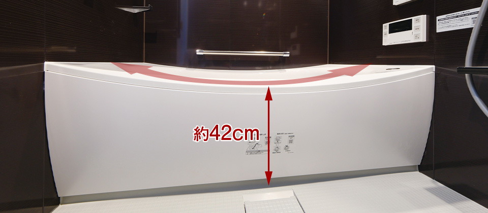 クレイドル浴槽