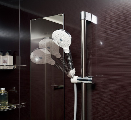 スライドハンガー付インテリアバー