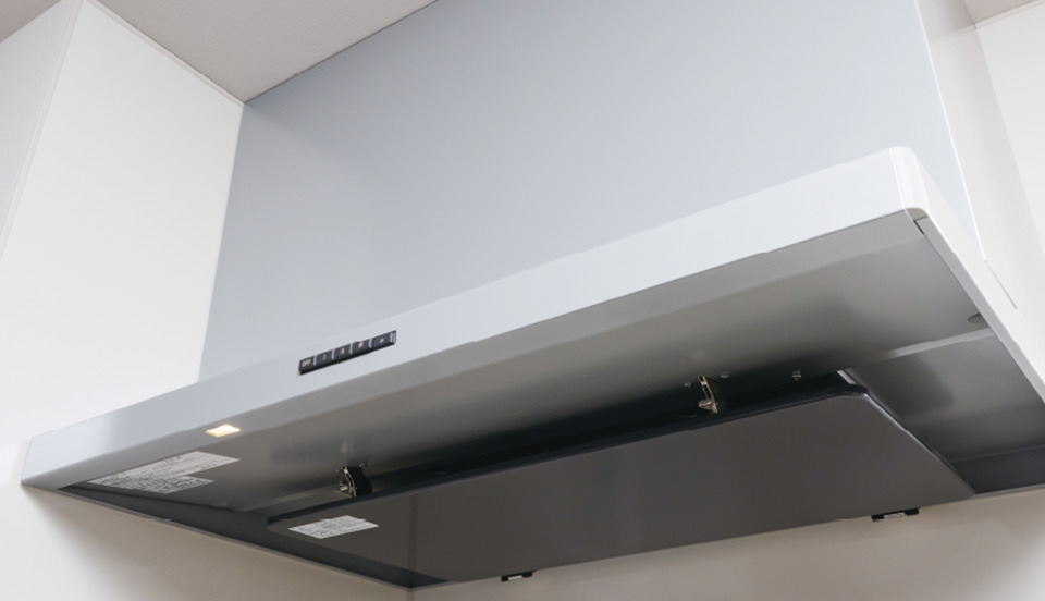 整流板付レンジフード