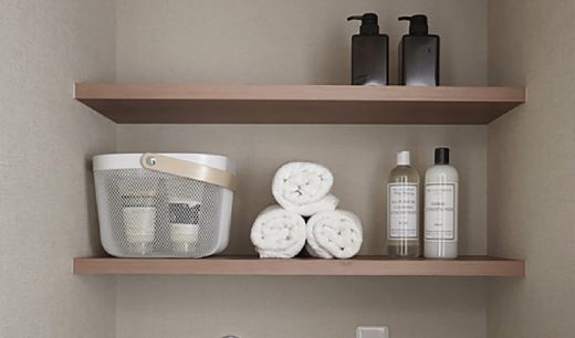 洗濯パン上部棚