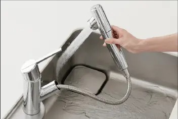 浄水器一体型シングルレバー水栓