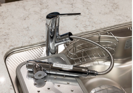 浄水器付混合水栓