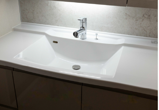 一体洗面カウンター（A～Fタイプ）