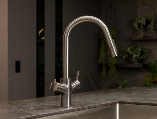 浄水器付混合水栓